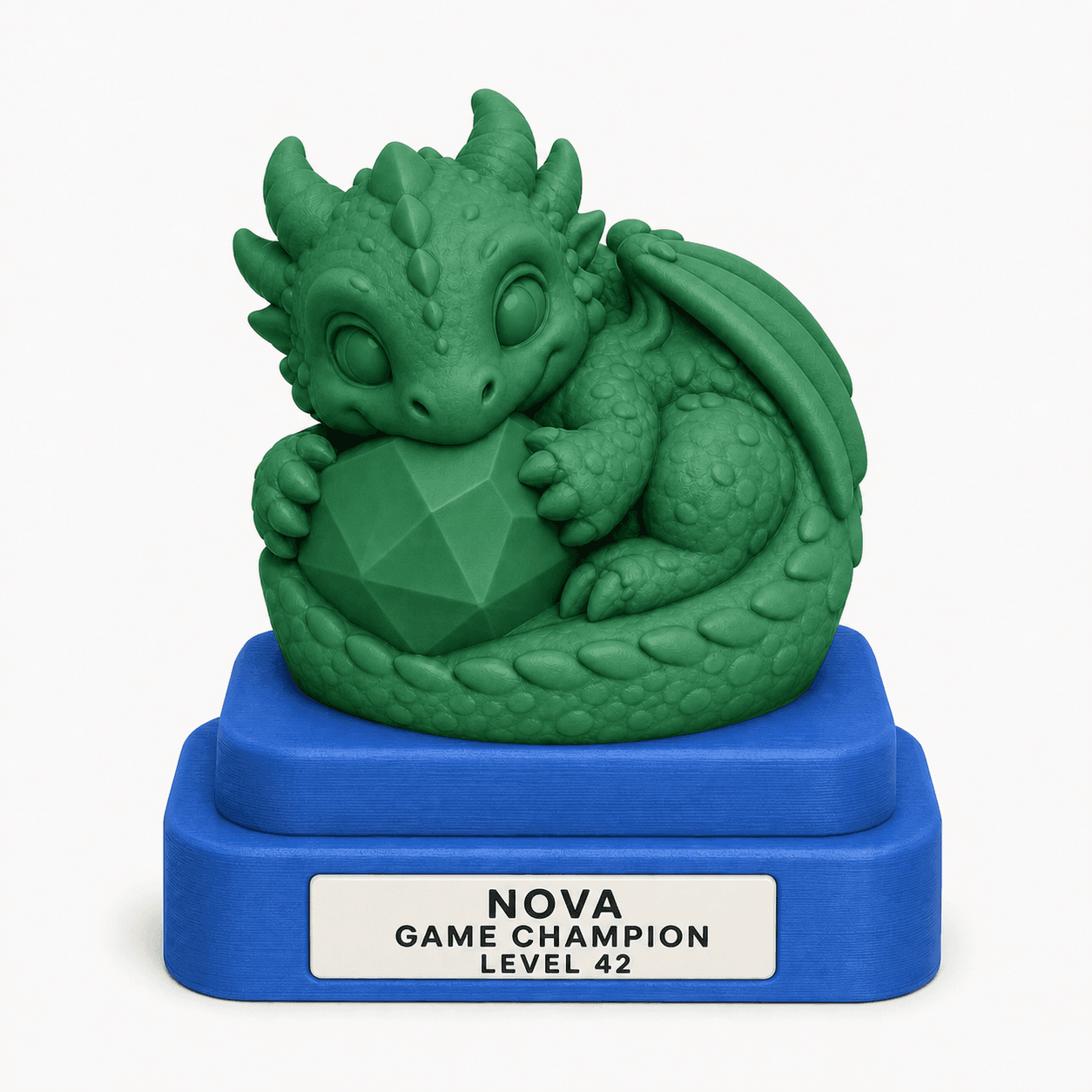 Persönlicher Level-up-Drache-Award