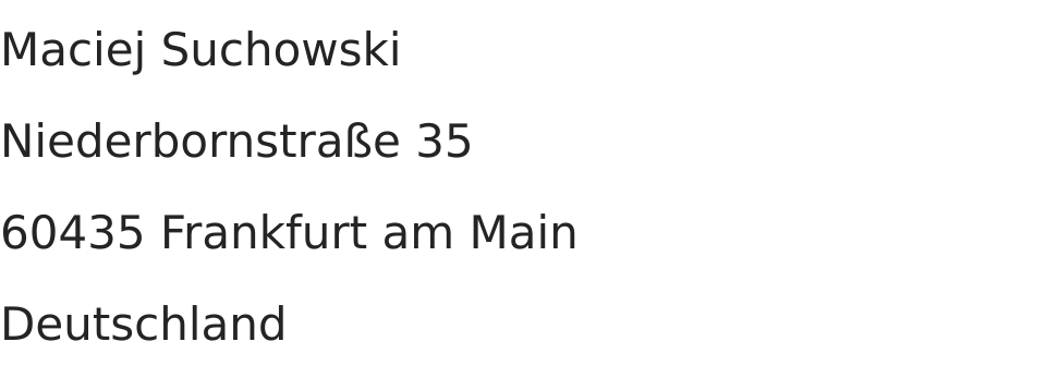 Name und Anschrift des Anbieters